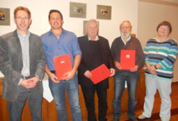 SPD Bedburg-Hau ehrte Jubilare