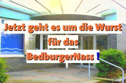 Jetzt geht es um die Wurst für das BedburgerNass